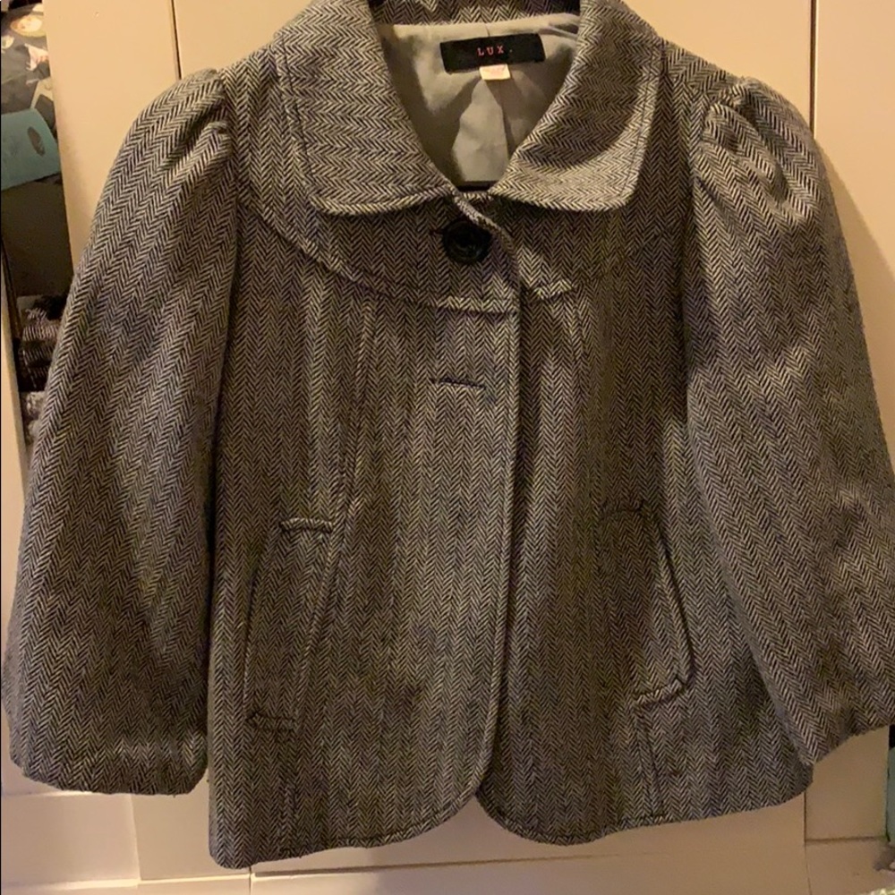 Quarter sleeve lux jacket